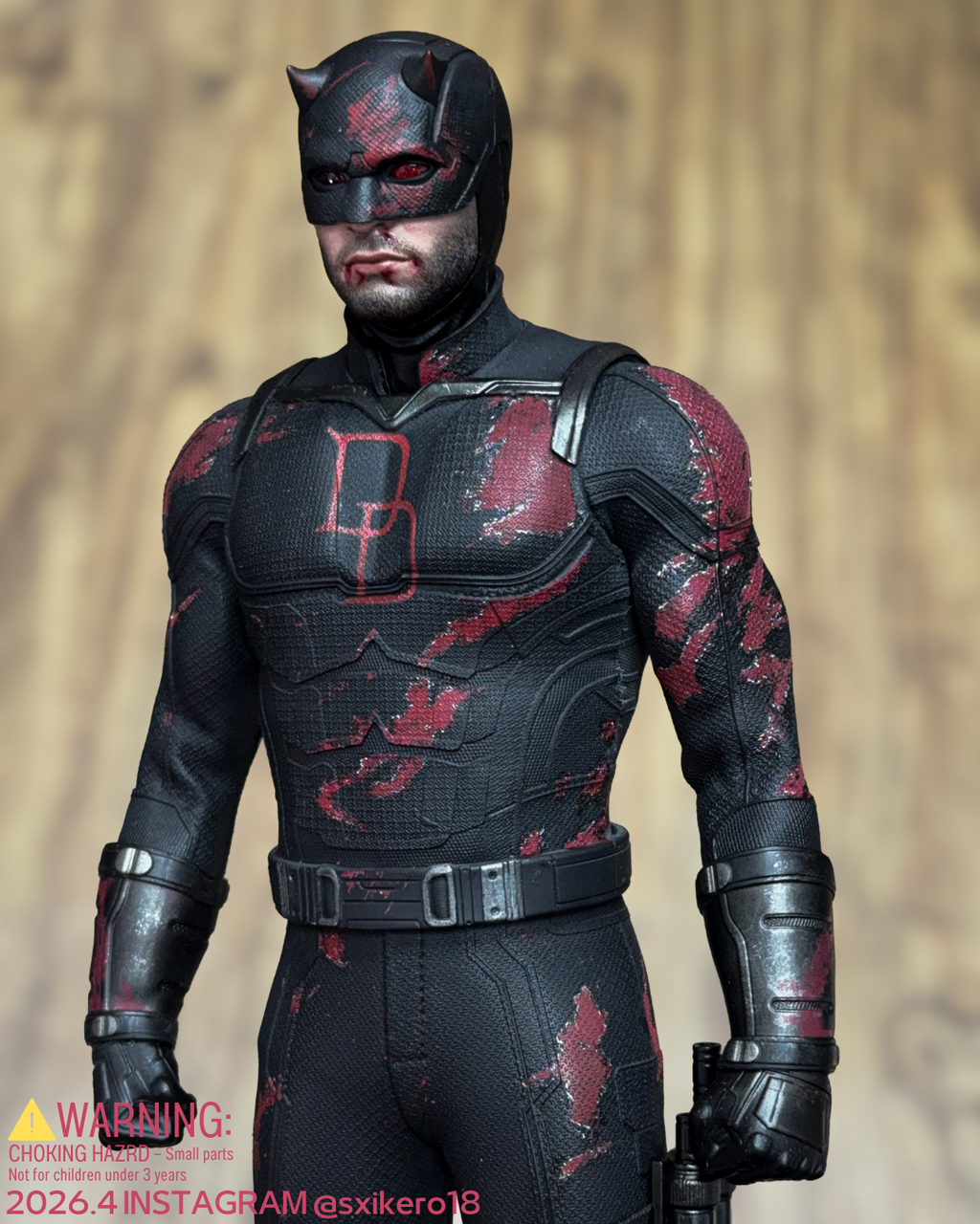 Daredevil Season 2 suit ( Black Suit )Customized Figure Project
