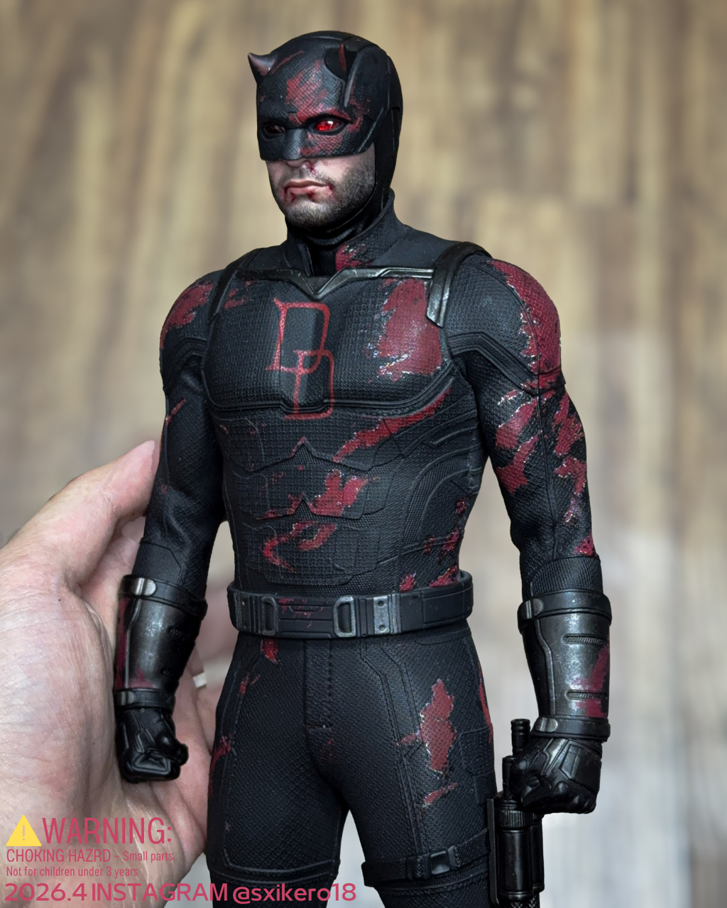 Daredevil Season 2 suit ( Black Suit )Customized Figure Project