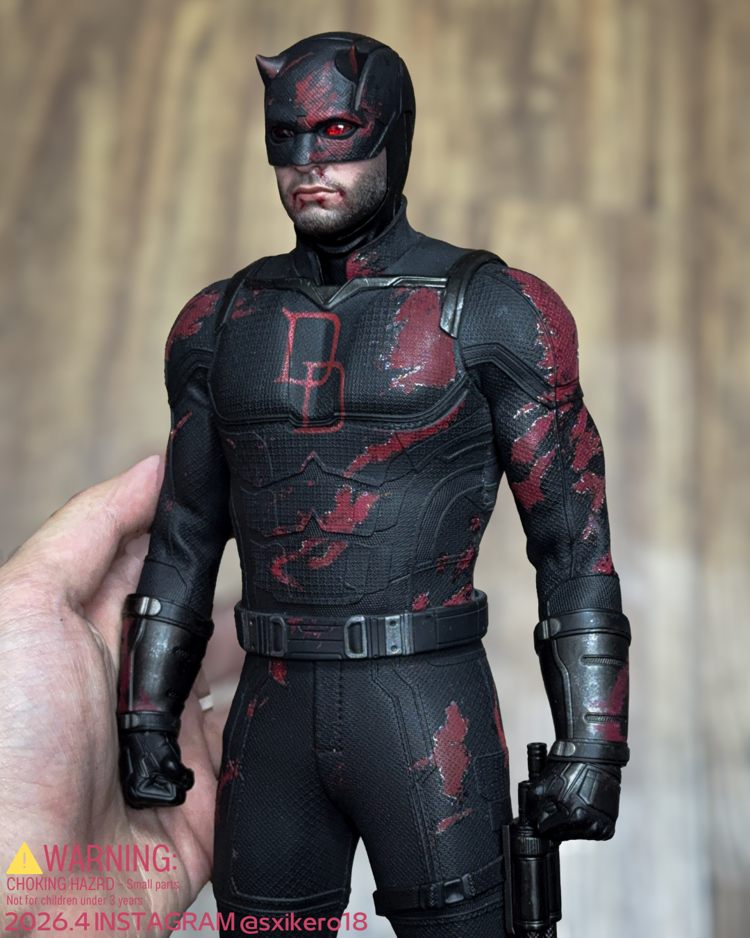 Daredevil Season 2 suit ( Black Suit )Customized Figure Project
