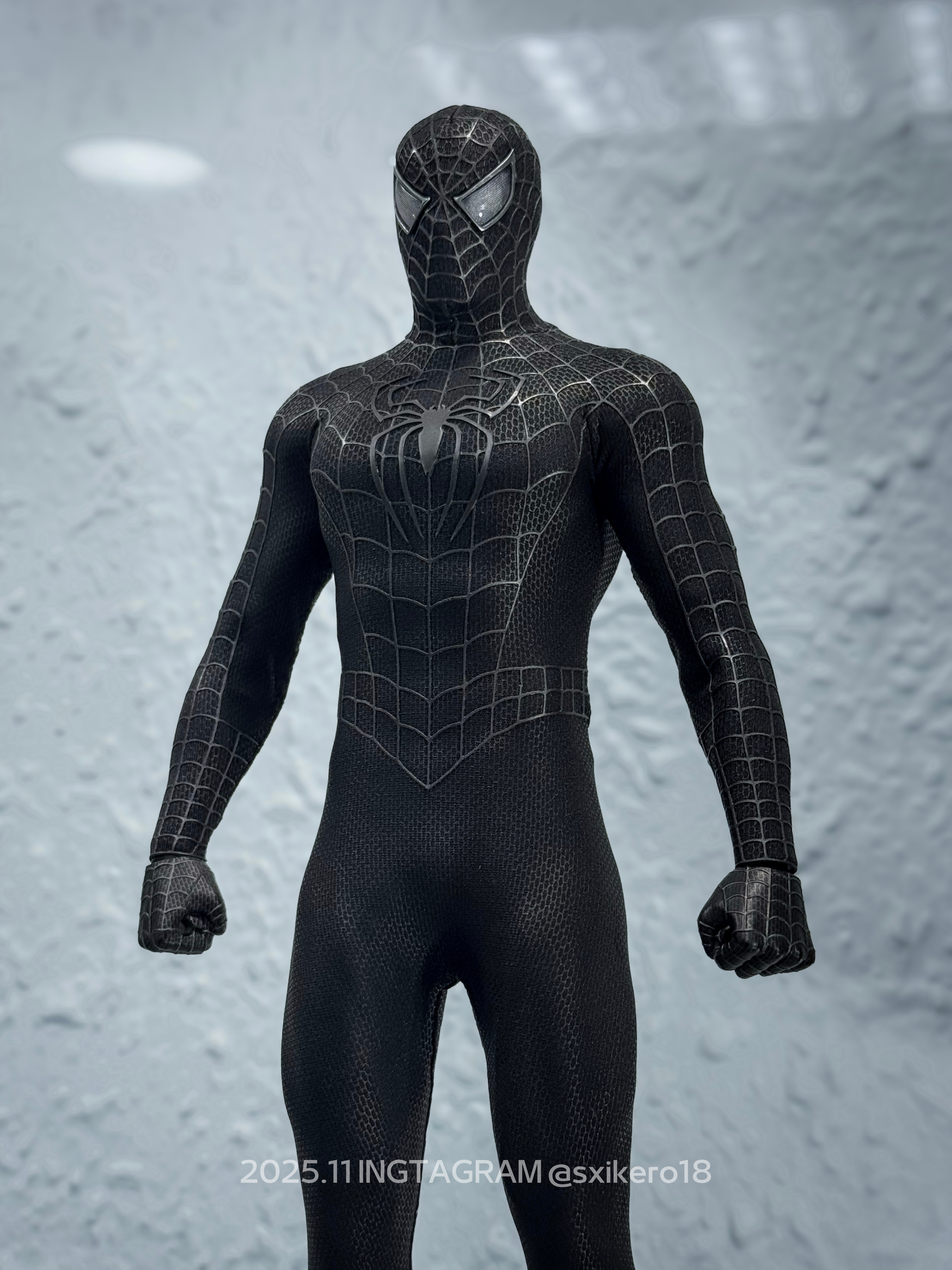 Sam Raimi Black suit Spider-man customised project