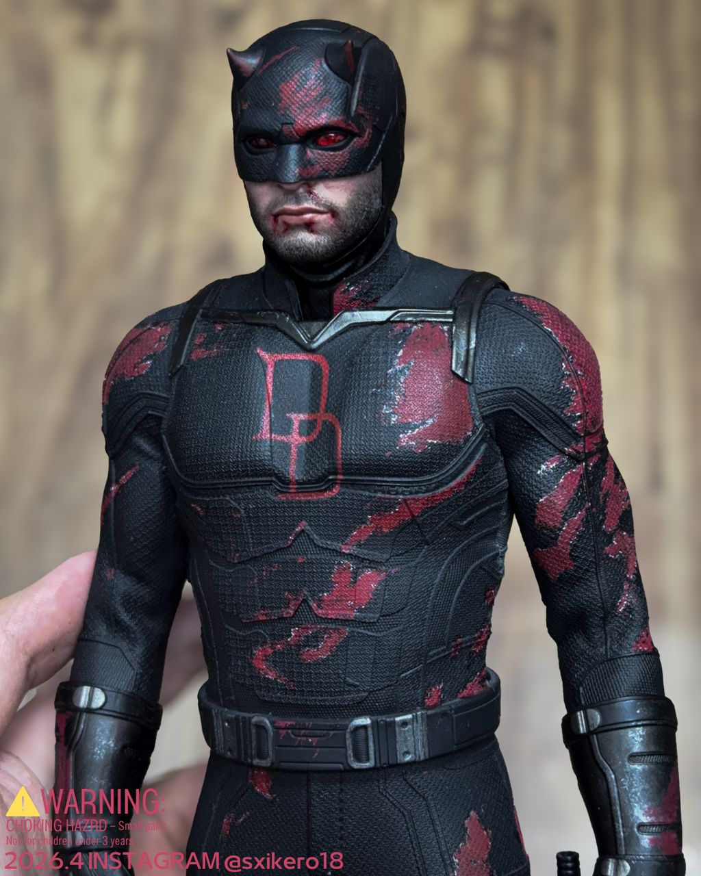Daredevil Season 2 suit ( Black Suit )Customized Figure Project