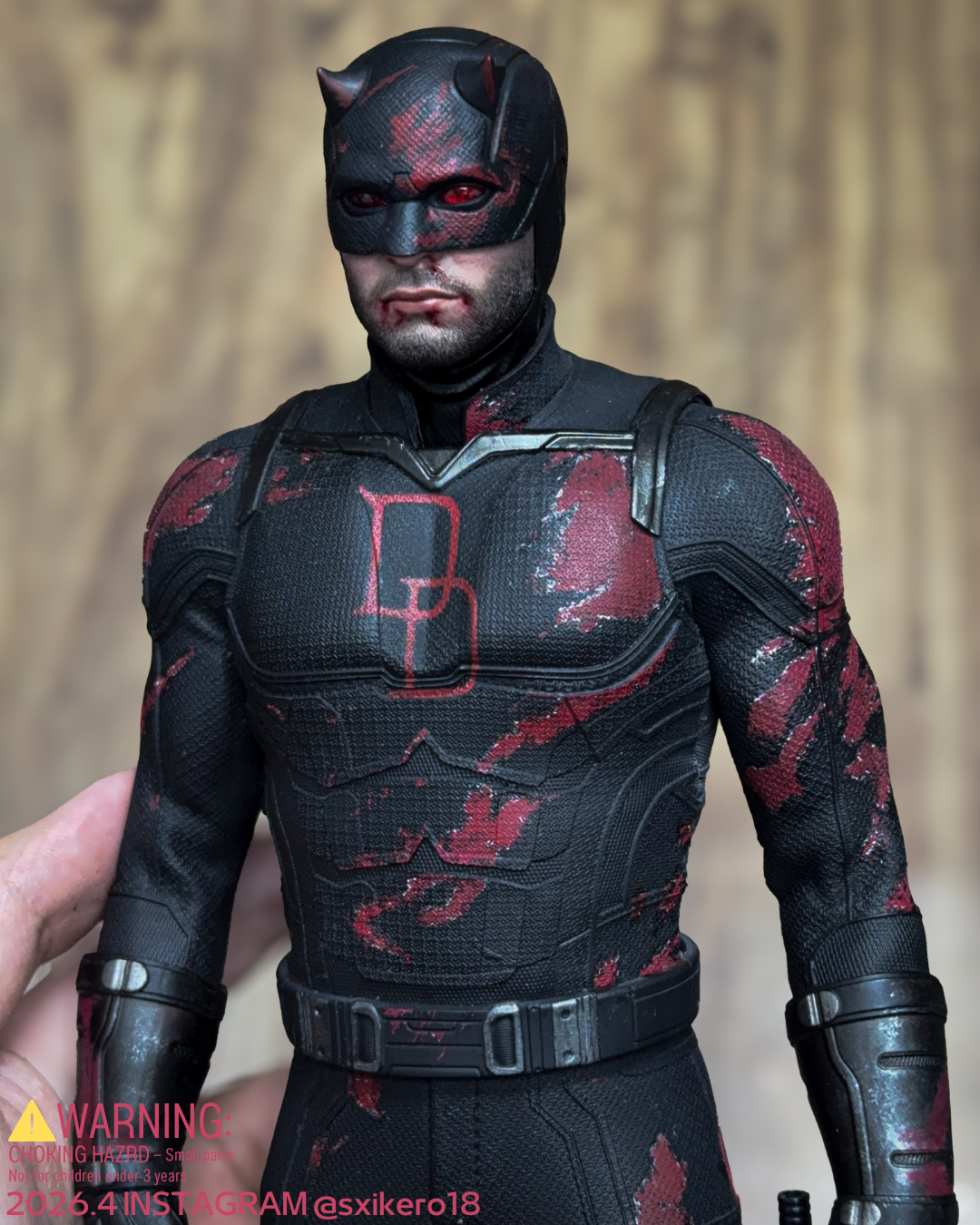 Daredevil Season 2 suit ( Black Suit )Customized Figure Project