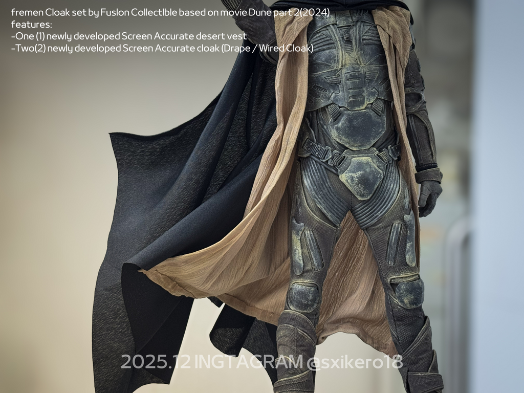 Paul Atreides Dune Part 2 fremen Cloak set by FusIon CollectIble