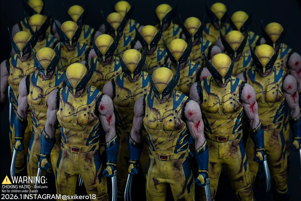 [2026 Reissue 5set ] Wolverine Heavy Battle Damage Version Figure