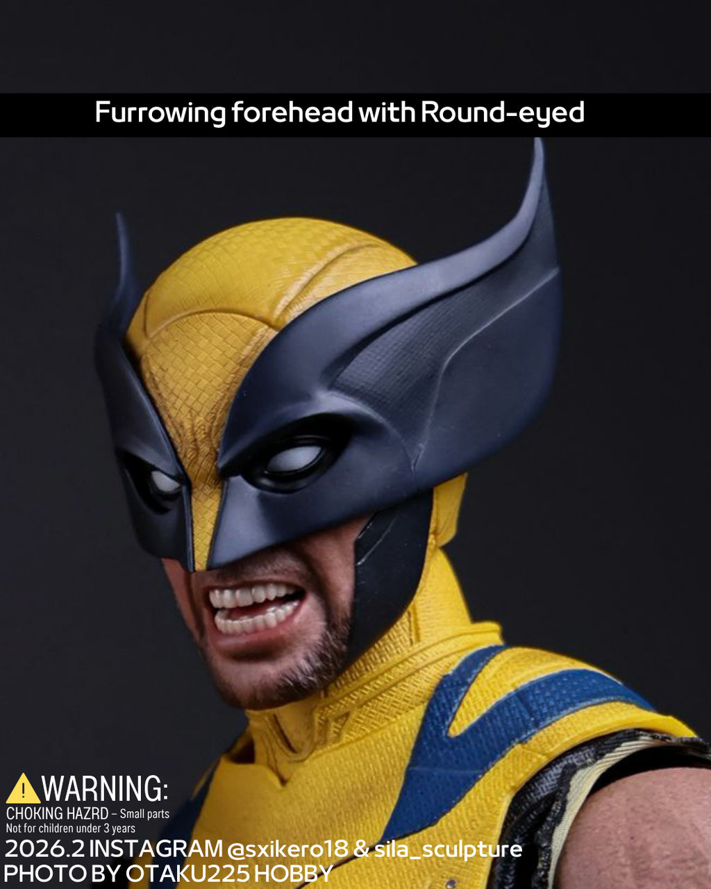 DP3 2024 Wolverine movie accurate cowl project ( Clean / Battle damaged )
