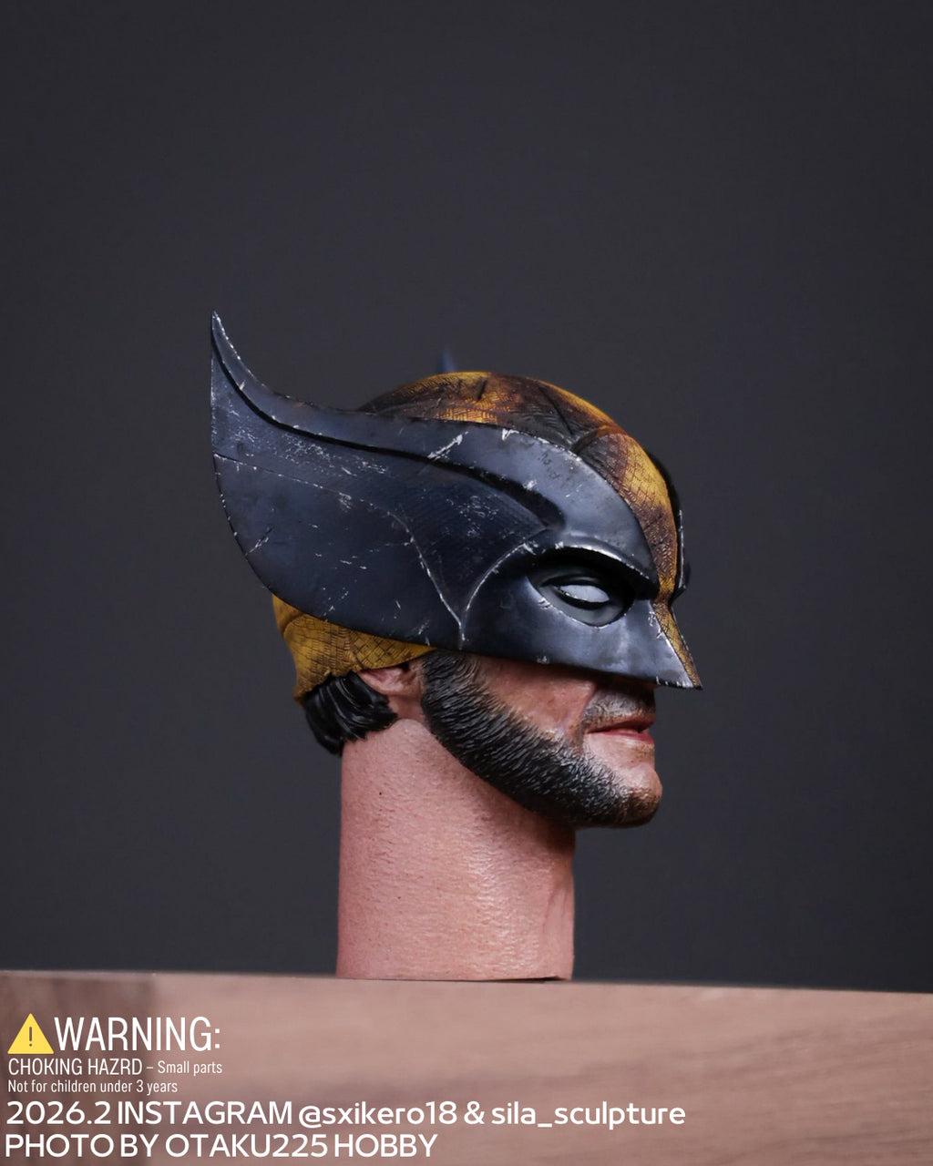 DP3 2024 Wolverine Half masked head sculpt project (SIXTHKERO & SILA SCULPTURE )