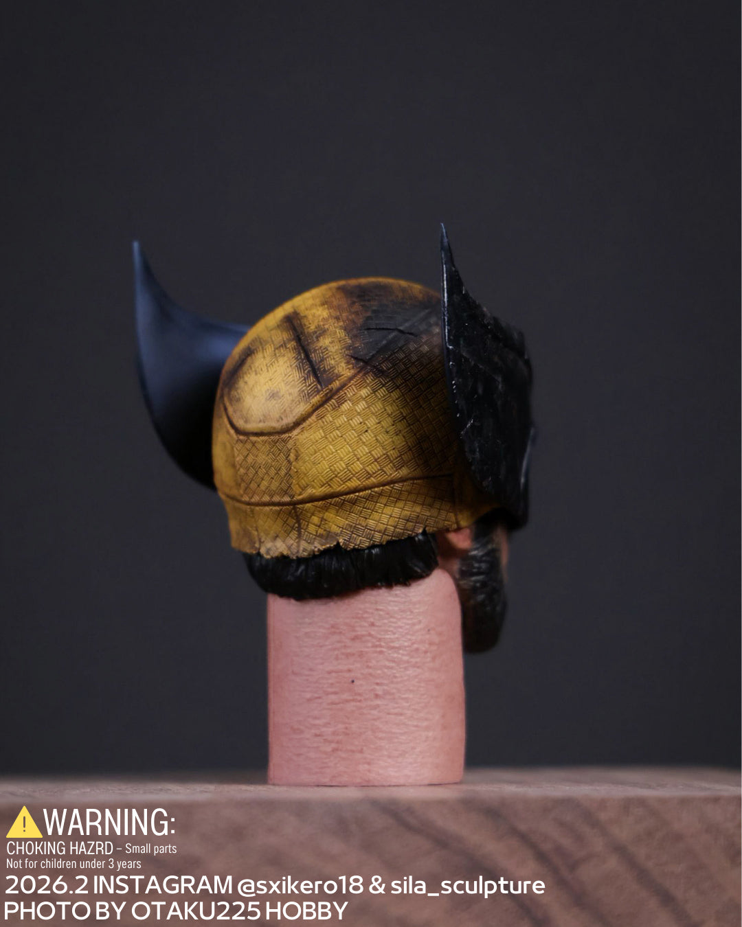 DP3 2024 Wolverine Half masked head sculpt project (SIXTHKERO & SILA SCULPTURE )