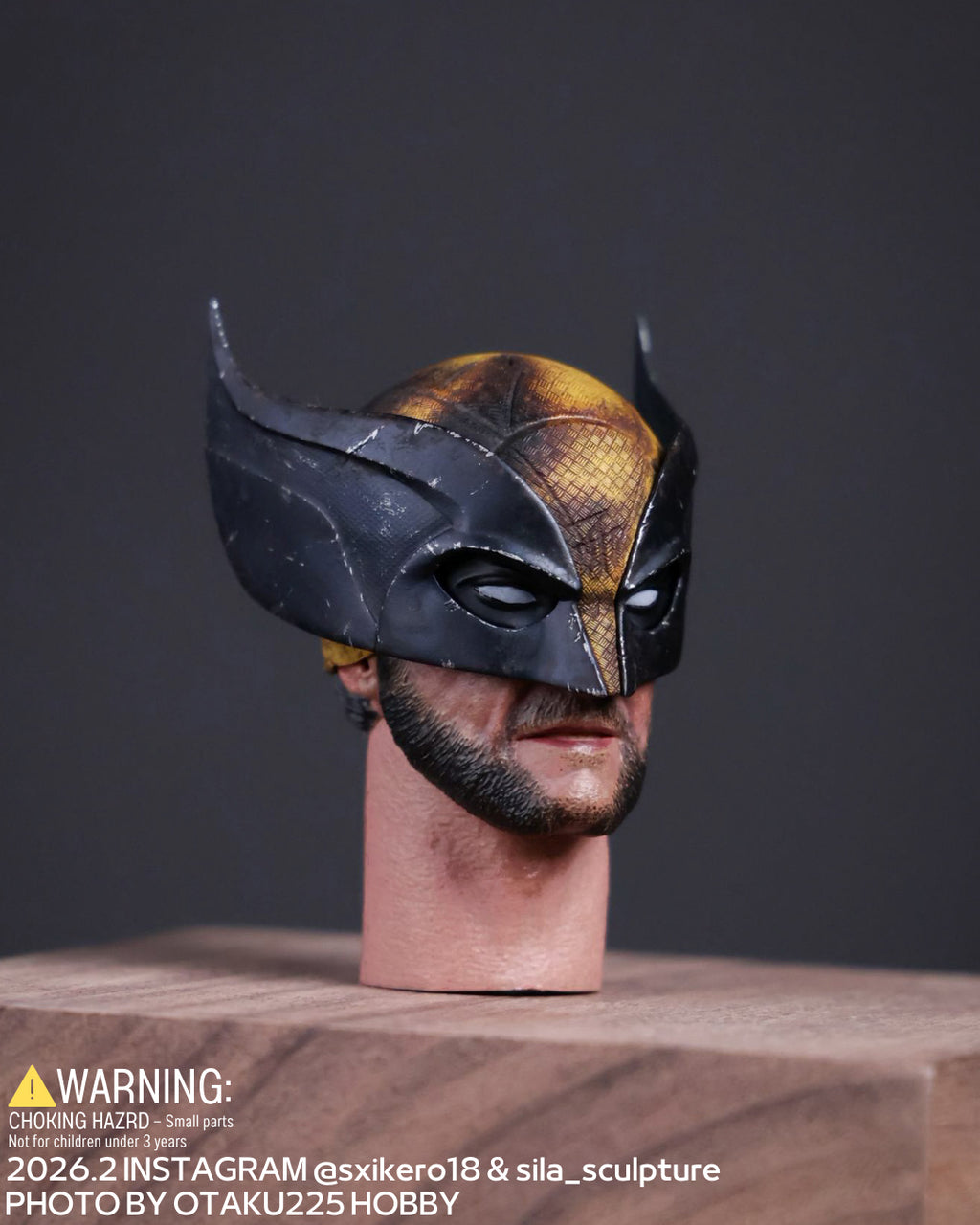DP3 2024 Wolverine Half masked head sculpt project (SIXTHKERO & SILA SCULPTURE )