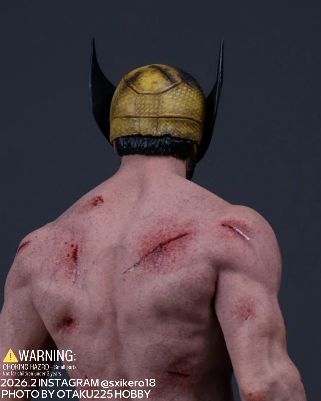 DP3 2024 Wolverine Half masked head sculpt project (SIXTHKERO & SILA SCULPTURE )