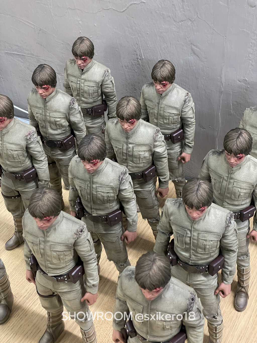 Bespin Luke Battle damaged project