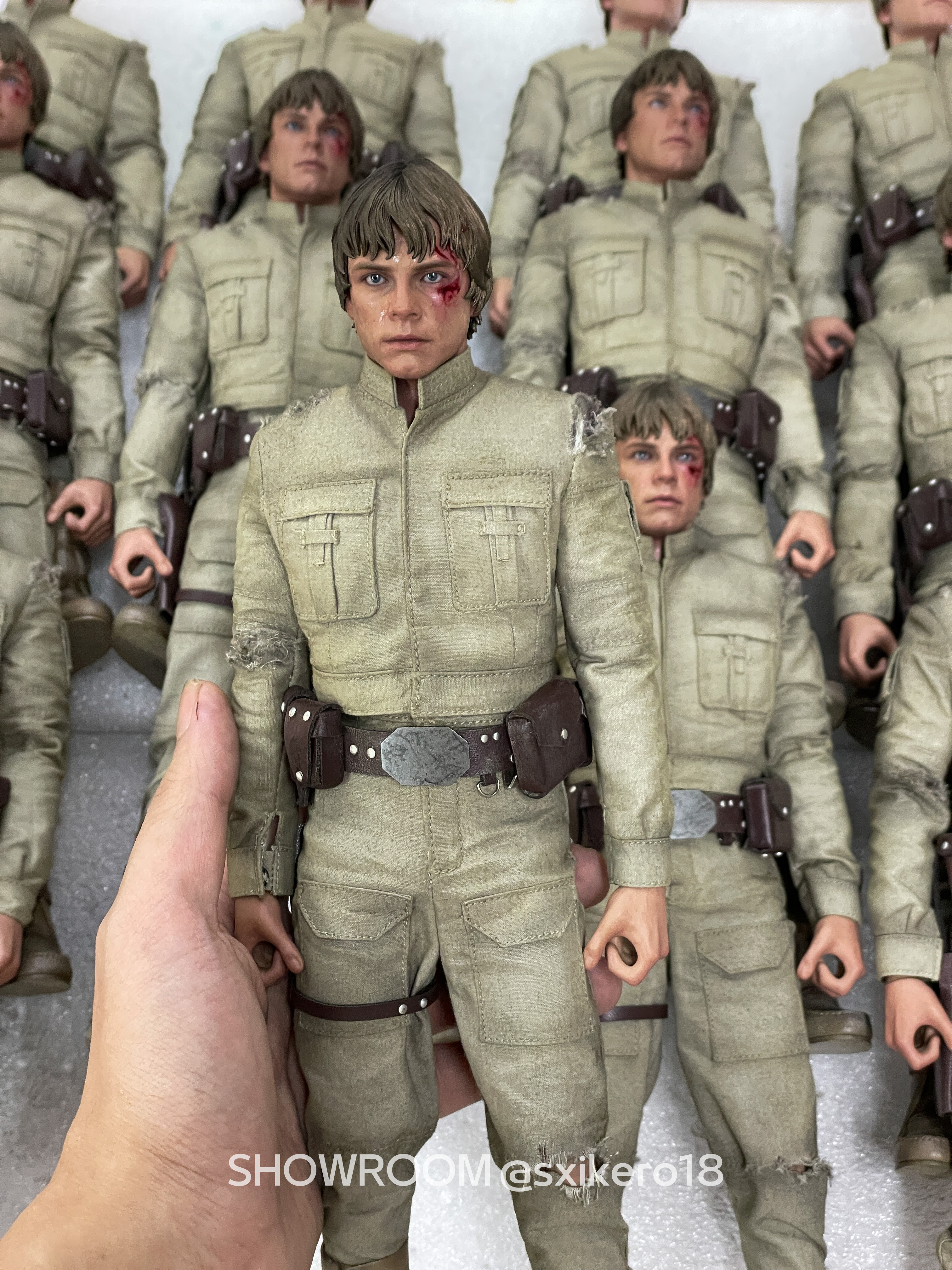 Bespin Luke Battle damaged project