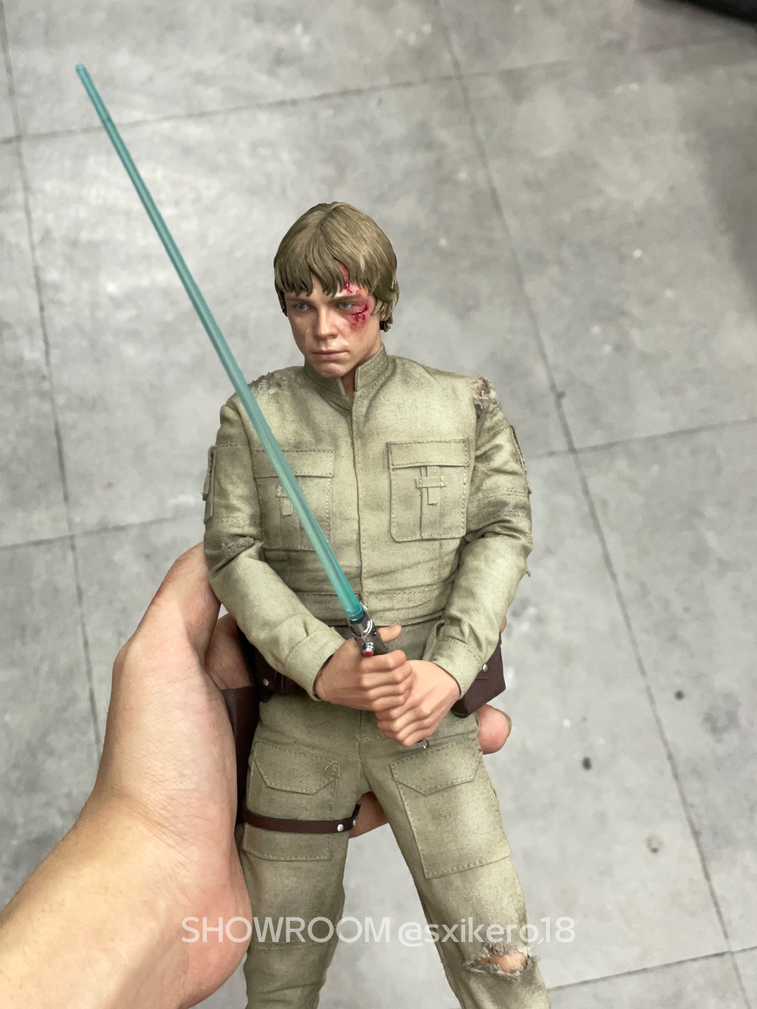 Bespin Luke Battle damaged project